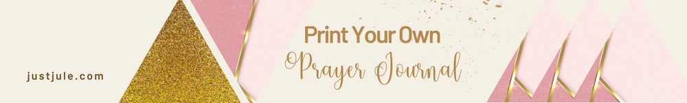 Print Your Own Prayer Journal