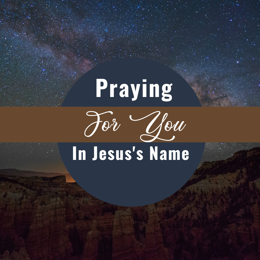 Praying For You In Jesus's Name Cards - Free Printable Digital Religious Greeting Cards 4